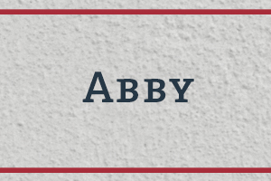The Naming Project: Abby