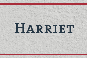 The Naming Project: Harriet